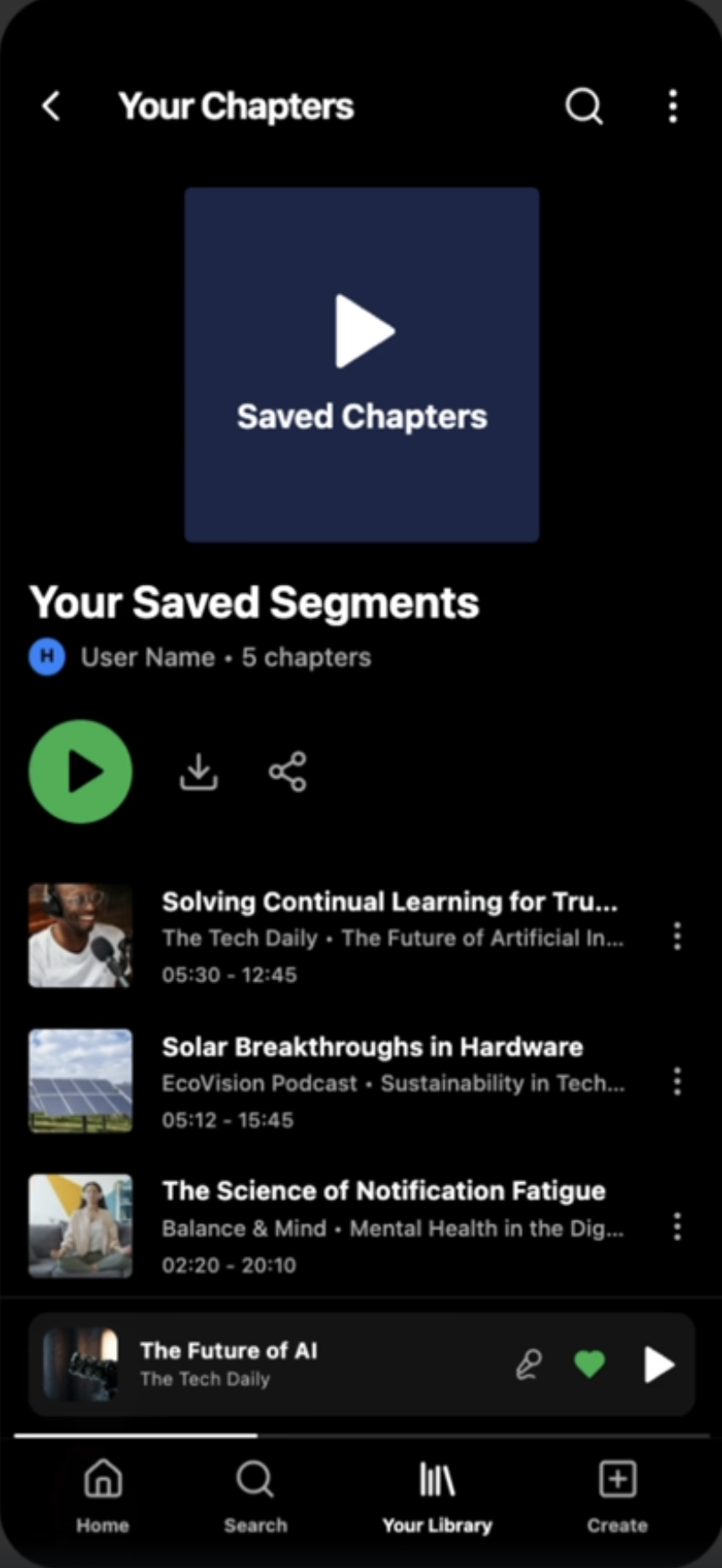 Spotify Podcast Feature